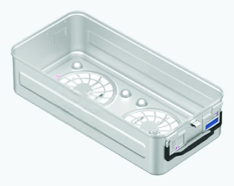 Standard Model Container Base Perforated 595X270X95 mm — Catalog model illustration