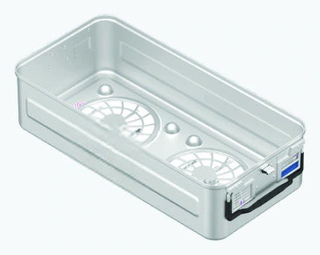 Standard Model Container Base Perforated 595X270X95 mm — Catalog model illustration