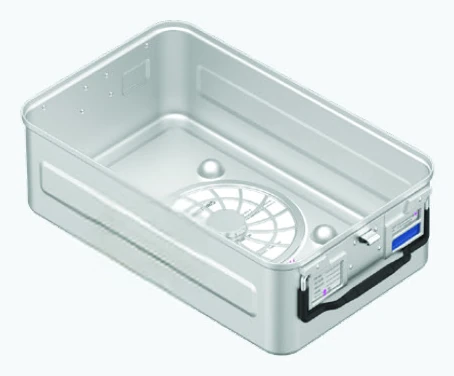 Standard Model Container Base Perforated 470X270X95 mm — Catalog model illustration