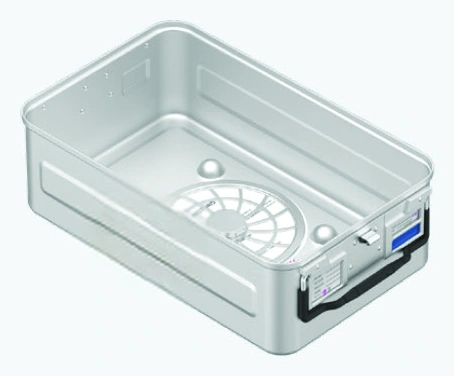 Standard Model Container Base Perforated 470X270X95 mm — Catalog model illustration