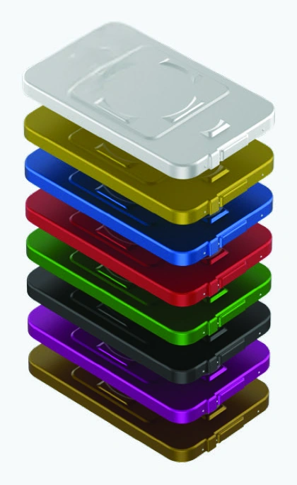 Standard Model Container Safety Lid Red 482X287 mm — Catalog model illustration