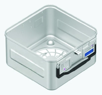 Standard Model Container Base Perforated 300X270X95 mm — Catalog model illustration