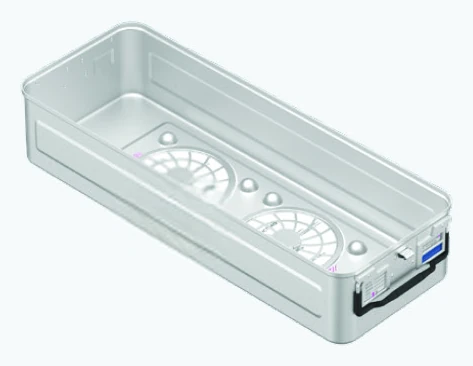 Standard Model Container Base Perforated 770X270X135 mm — Catalog model illustration