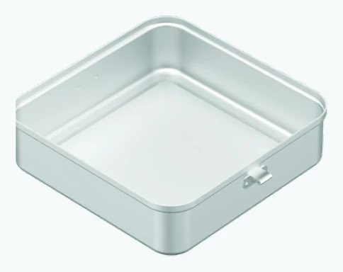 Flat Model Container Base Non-Perforated 295X270X45 mm — Catalog model illustration