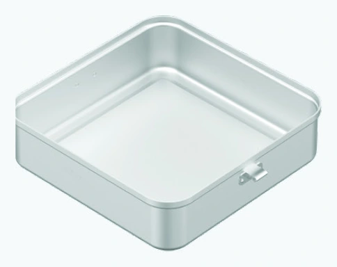 Flat Model Container Base Non-Perforated 295X270X45 mm — Catalog model illustration