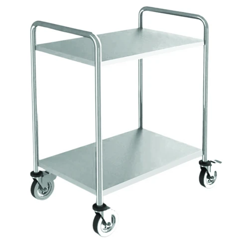 Stainless Steel Material Trolley Three Storied — Original catalog image