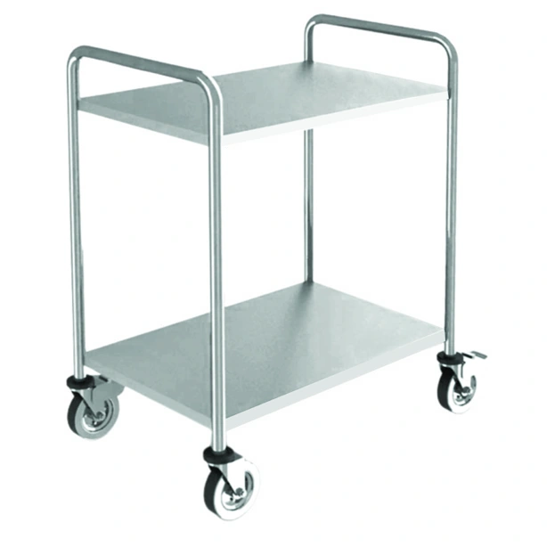 Stainless Steel Material Trolley Three Storied — Original catalog image