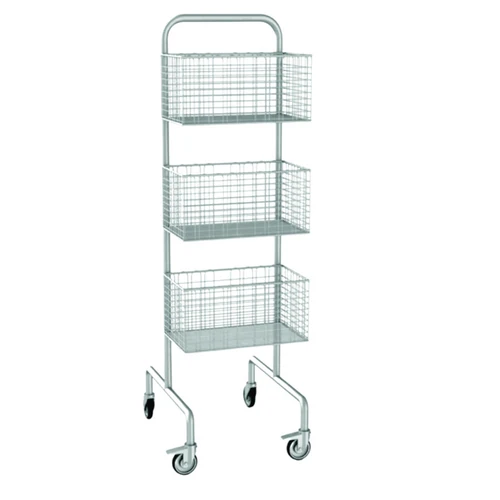 Stainless Steel Trolley With Baskets — Original catalog image