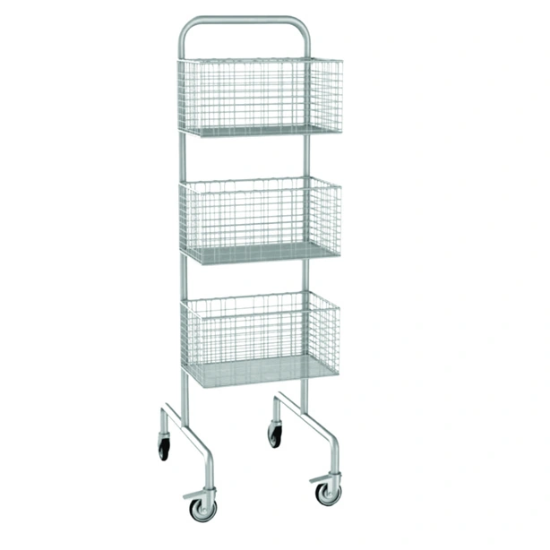 Stainless Steel Trolley With Baskets — Original catalog image